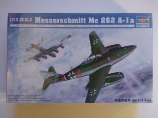 Trumpeter 02235 1/32 Messerschmitt Me262a - 1a Wwii Jet Fighter