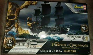 Revell 05499 Easy - Click Black Pearl Pirates Of The Caribbean Model Kit 1:150 Use