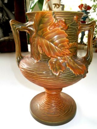 Roseville Vintage Pottery Handled Vase Urn 157 - 8 Wow