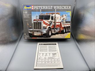 1/25 Revell 7541 Can - Do Peterbilt Wrecker Box And Directions Only No Kit No Kit