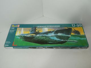Revell German Submarine U - 99 1:125 Scale Plastic Model Kit U - Boat 05054 Military