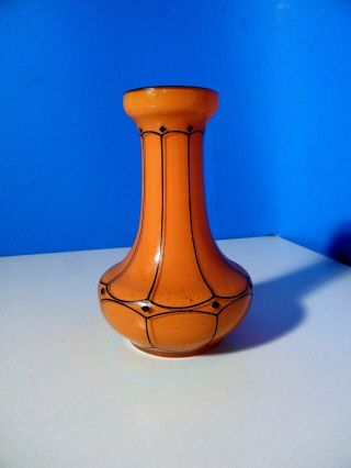 Schöne Alte Jugendstil Tango - Glas - Vase Wohl Lötz Klostermühle Loetz