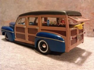 1/25 Scale Adult Built 1941 Ford Woody Custom Surf Wagon. 3