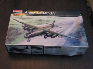 Monogram Pro Modeler 1/48 Arado Ar 234 C - 3/4 German Luftwaffe Jet Bomber Wwii