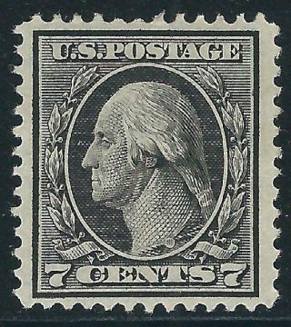 1914 U.  S.  407 Lh Stamp - 7c.  Washington - Cv $70