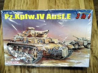 1/35 Dragon 6264: Pzkpfw.  Iv Ausf E (build 1 Of 3 Versions) With Rommel Figure