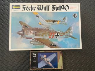 Hasegawa Focke Wulf Fw 190 1/32 Scale Parts Includes Verlinden Fw190 Detail Set