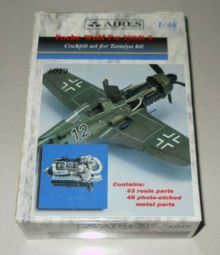 1/48 Aires Set Focke Wulf Fw - 190 D - 9 For Tamiya Resin & Photo - Etched Parts