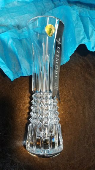 Waterford Crystal Lismore Diamond 9 " Bud Vase - 156512