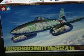 1/48 Tamiya Messerschmitt Me 262 A - 1a German Wwii Jet Fighter Detail Model