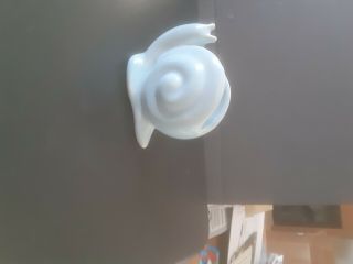 Shawnee Pottery Miniature Snail HTF Blue 2