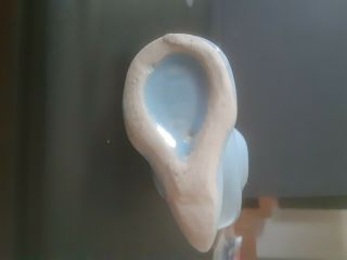 Shawnee Pottery Miniature Snail HTF Blue 3