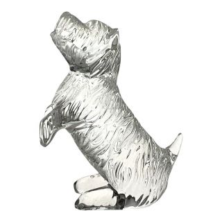 Waterford Crystal Scottish Terrier Scottie Dog Figurine