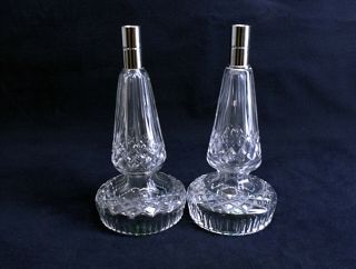 Waterford Crystal Candelabra Candlestick Holders -
