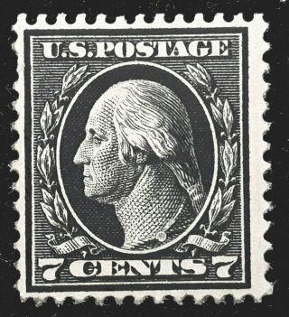 Us Stamp 1912 - 14 7c Washington Scott 407 H