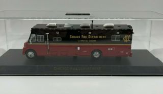 Code 3 Chicago Fire Department Ldv Command Truck 1/64 Scale Engine Truck Tower