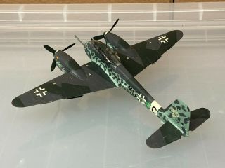 Messerschmitt Me.  410 Hornisse,  1/72,  built & finished for display,  good. 2