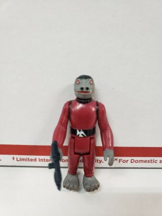 1987 Star Wars Snaggletooth Action Figure W/ Weapon