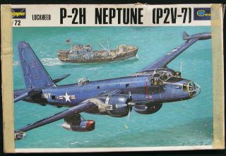 1/72 Hasegawa Minicraft Models Lockheed P2v - 7 Neptune As Aircraft
