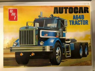 Amt Autocar A64b Tractor 1:25 Plastic Model Kit