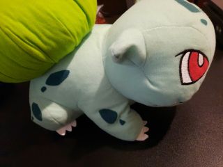 2017 Toy Factory Pokemon: Bulbasaur 15 " Plush Stuffed Toy - Styrofoam Filled