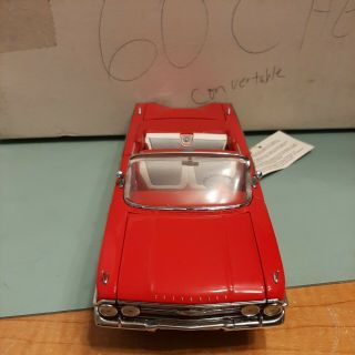Franklin 1:24 scale 1960 Chevy Impala Convertible FOAM/BOX 2