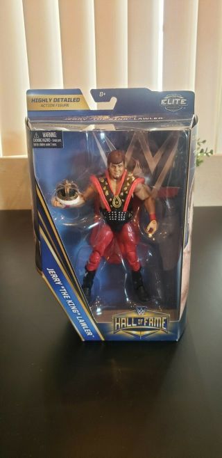 Wwe Wcw Hall Of Fame Elite Jerry The King Lawler Action Figure