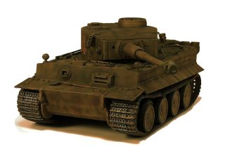 Pro - Built 1/35 - Tiger I Ausf E.