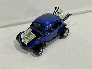 Topper Johnny Lightning Blue Volkswagen Bug Bomb