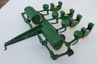 Old Vintage Ertl John Deere Pull Behind Implement Toy Grain Drill Seed Planter