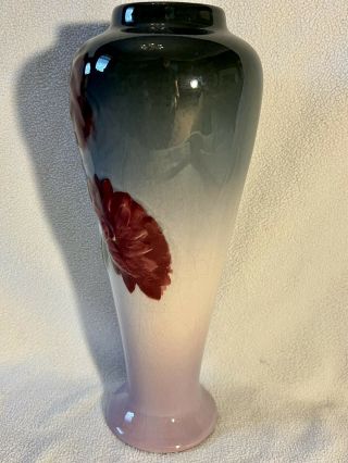 Weller Etna 11” Vase c1900 Edwardian Art Nouveau American Art Pottery 3