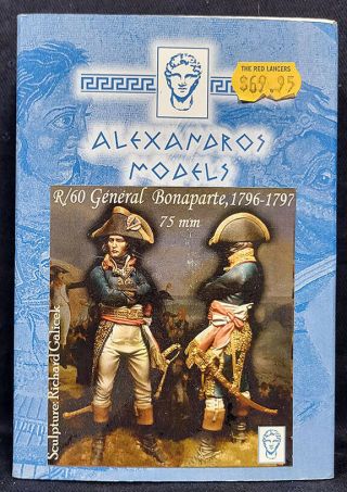 Alexandros Models R/60 75mm General Napoleon Bonaparte 1796 - 1797 Metal Figure