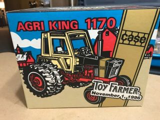 Case 1170 Agri - King Tractor Toy Farmer Collector Edition 1/16 By Ertl 1996 W/box