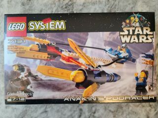 1999 Lego System Star Wars 7131 134 - Piece Anakin 