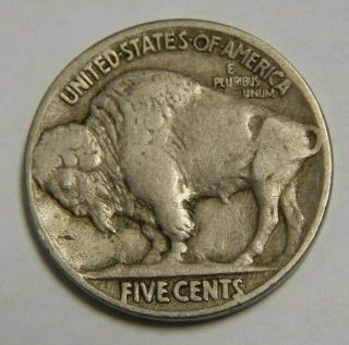 1935 - Buffalo Nickel - Error - Ddr / Double Die Reverse
