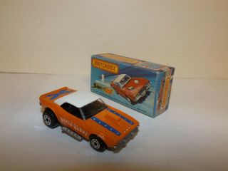 Matchbox S/f No.  1 - D Dodge Challenger Orange,  