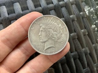 1922 Silver Liberty Peace Dollar (1)