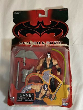 Double Attack Axe Bane,  Kenner 1997 Batman And Robin Movie