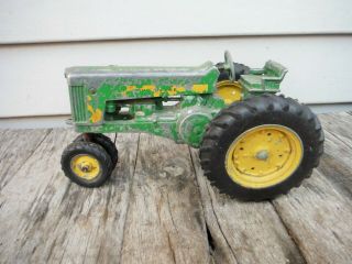 Vintage Carter Eska John Deere 630 730 Toy Tractor 3pt Survivor Nr 1/16