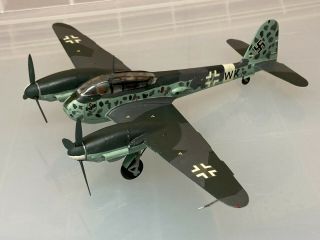 Messerschmitt Me.  410,  1/72 Scale,  Built & Finished For Display,  Good.  (b)