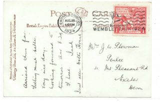 British Empire Exhibition - 1924 1d Tied By Site Slogan On 28.  8.  1924 - Malaya Card