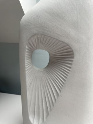 Jonathan Adler Ceramic Bud Vase White Matte 18 