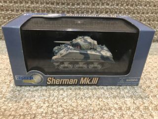 Dragon Armor 1:72 Sherman Mk.  Iii,  3rd Cly,  4th Armored,  Sicily 1943,  No.  60309