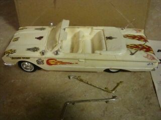 Vintage Model Kit AMT 3 in 1 Build 1960 Ford Convertible 2