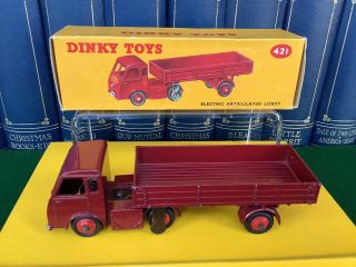Dinky Electric Articulated Lorry.  No.  421