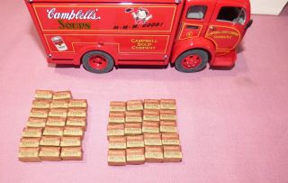 Danbury 1:24 Campbell ' s Soup 1950 ' s White Delivery Truck w/ Cases 2