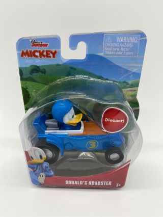 Disney Junior Donald Duck Roadster Diecast Car