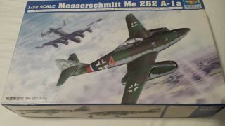 Trumpeter 1:32 Scale Messerschmitt Me 262 A - 1a