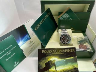 Rolex Submariner 16610 Black Dial Stainless Steel 2008 & Papers