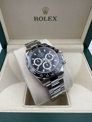 Rolex Daytona 116500ln Black Dial 40 Mm Men’s Watch